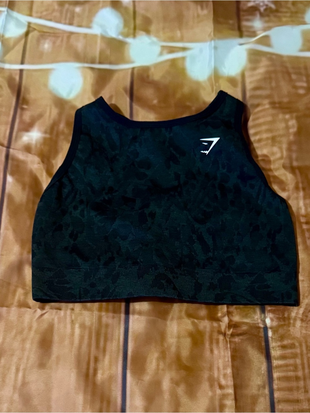 Gymshark Black Women's sports bra